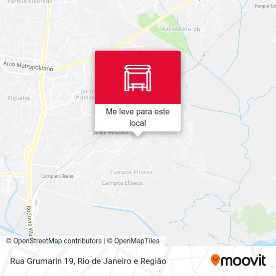 Rua Grumarin 19 mapa