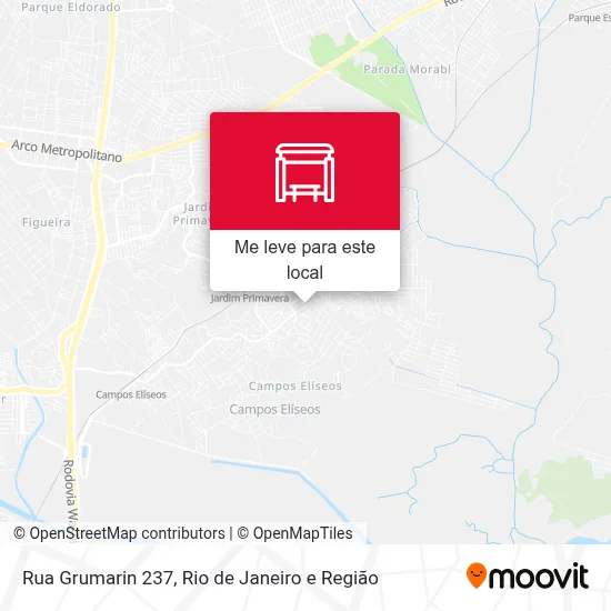 Rua Grumarin 237 mapa