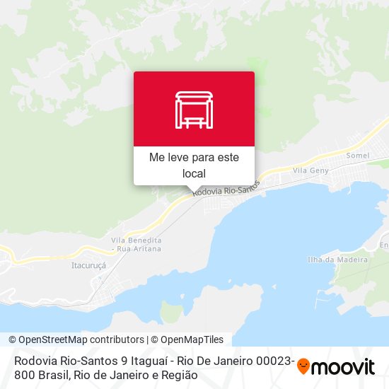 Rodovia Rio-Santos 9 Itaguaí - Rio De Janeiro 00023-800 Brasil mapa