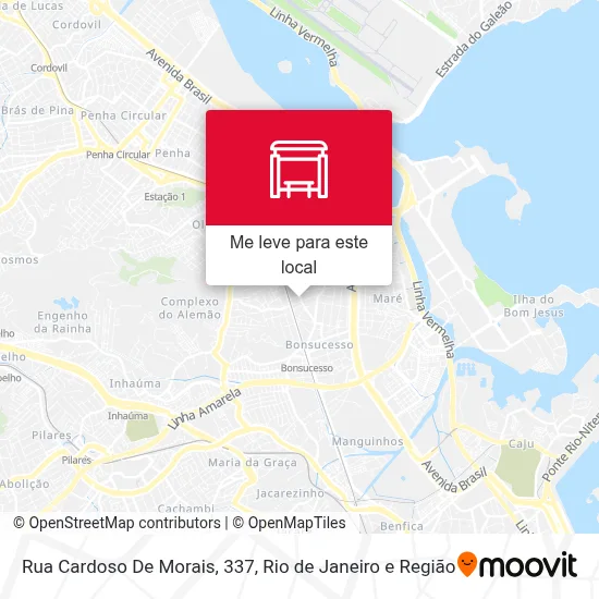 Rua Cardoso De Morais, 337 mapa