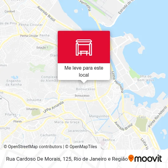 Rua Cardoso De Morais, 125 mapa