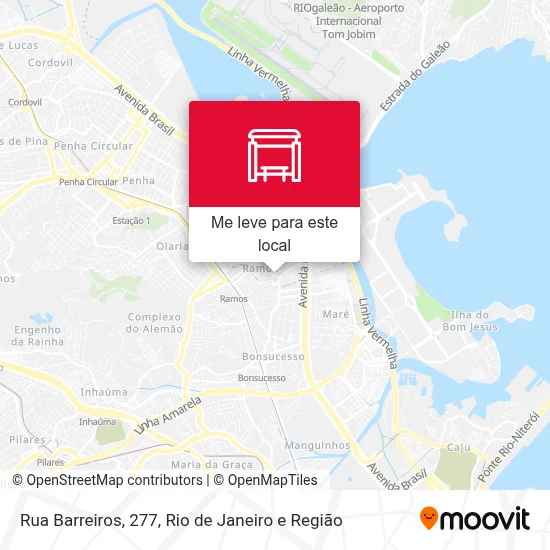 Rua Barreiros, 277 mapa