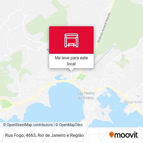 Rua Fogo, 4663 mapa