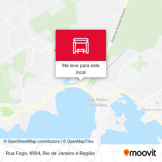 Rua Fogo, 4984 mapa