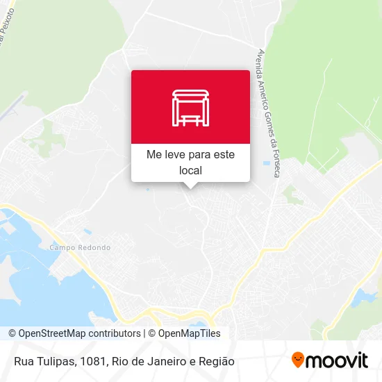 Rua Tulipas, 1081 mapa