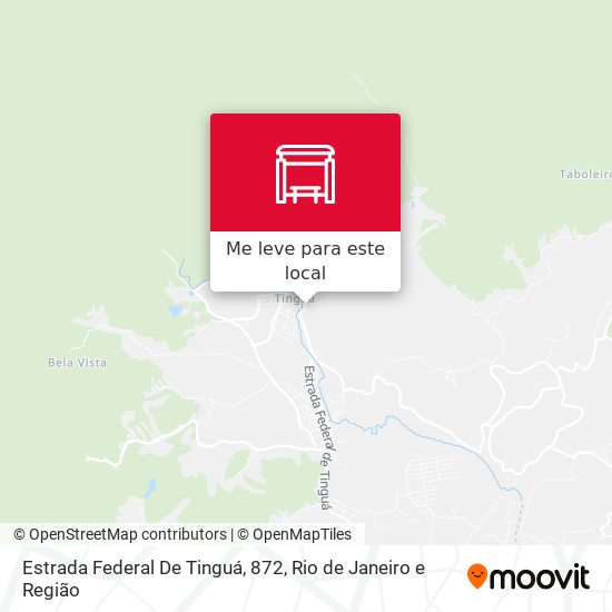 Estrada Federal De Tinguá, 872 mapa