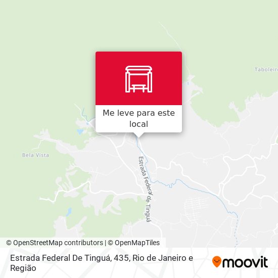 Estrada Federal De Tinguá, 435 mapa