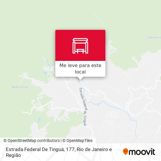 Estrada Federal De Tinguá, 177 mapa
