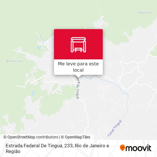 Estrada Federal De Tinguá, 233 mapa