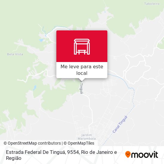 Estrada Federal De Tinguá, 9554 mapa