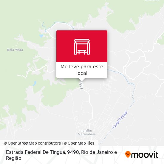 Estrada Federal De Tinguá, 9490 mapa