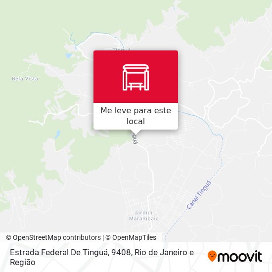 Estrada Federal De Tinguá, 9408 mapa
