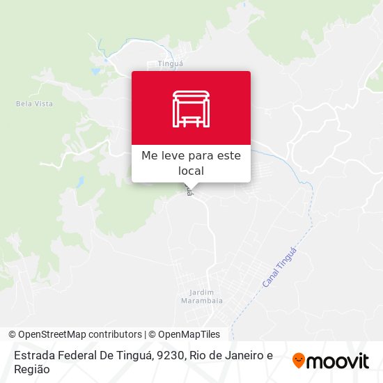 Estrada Federal De Tinguá, 9230 mapa