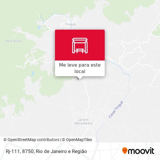 Rj-111, 8750 mapa