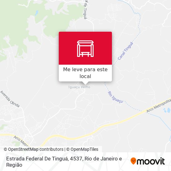 Estrada Federal De Tinguá, 4537 mapa