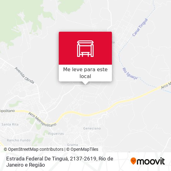 Estrada Federal De Tinguá, 2137-2619 mapa