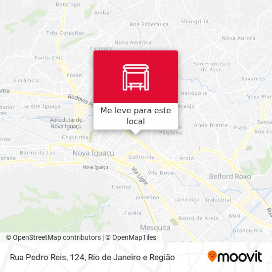 Rua Pedro Reis, 124 mapa