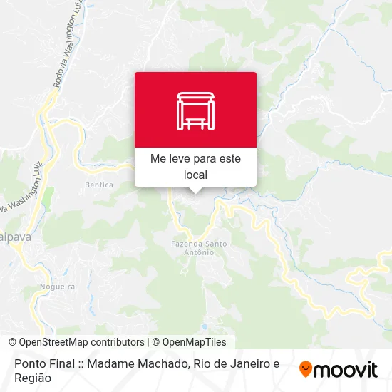 Ponto Final :: Madame Machado mapa