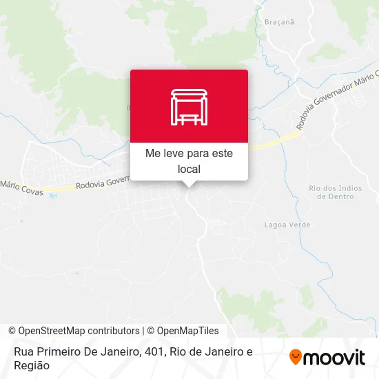 Rua Primeiro De Janeiro, 401 mapa