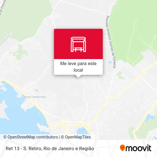 Ret 13 - S. Retiro mapa