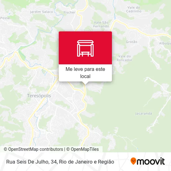 Rua Seis De Julho, 34 mapa