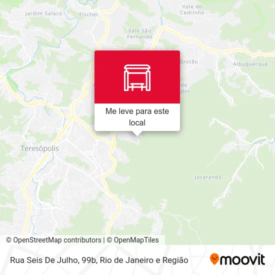 Rua Seis De Julho, 99b mapa