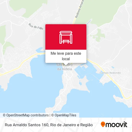 Rua Arnaldo Santos 160 mapa