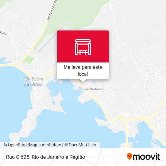 Rua C 625 mapa