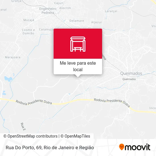 Rua Do Porto, 69 mapa