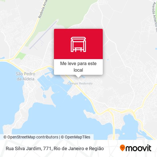 Rua Silva Jardim, 771 mapa