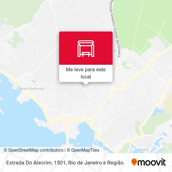 Estrada Do Alecrim, 1501 mapa