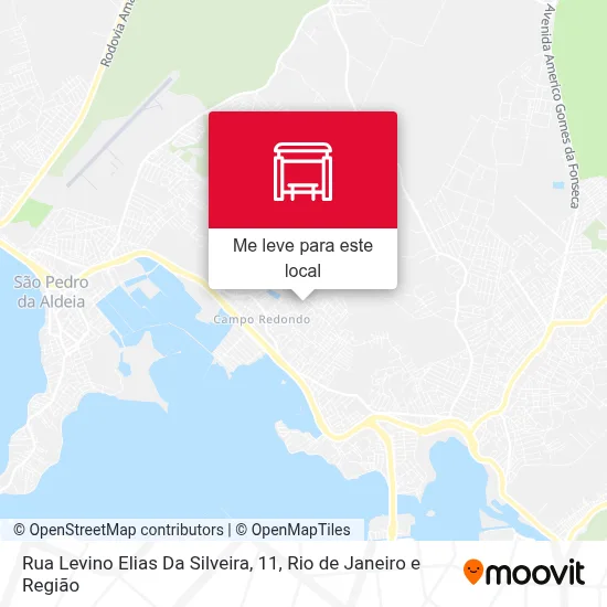 Rua Levino Elias Da Silveira, 11 mapa