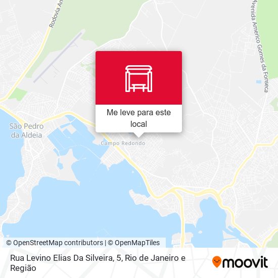 Rua Levino Elias Da Silveira, 5 mapa