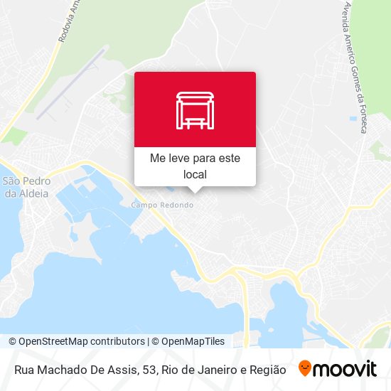 Rua Machado De Assis, 53 mapa