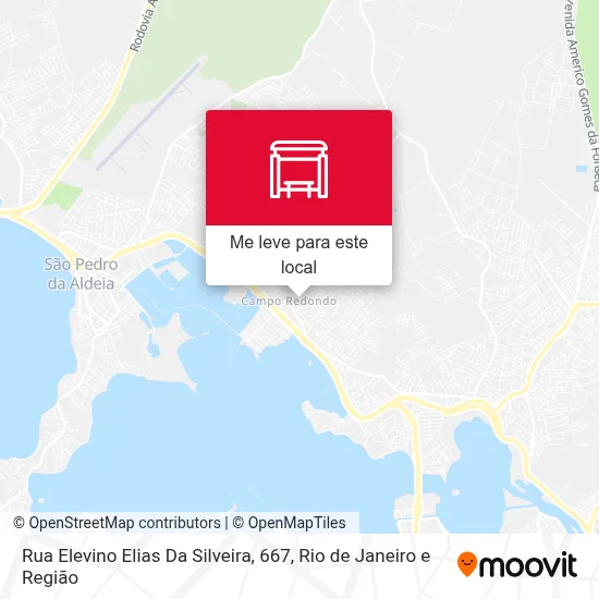 Rua Elevino Elias Da Silveira, 667 mapa