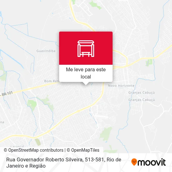 Rua Governador Roberto Silveira, 513-581 mapa