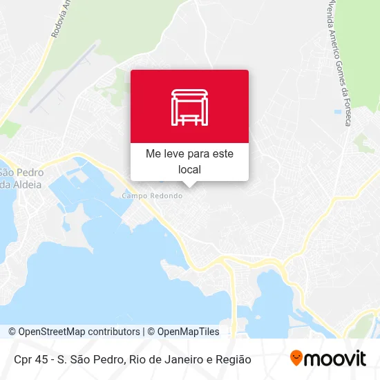 Cpr 45 - S. São Pedro mapa