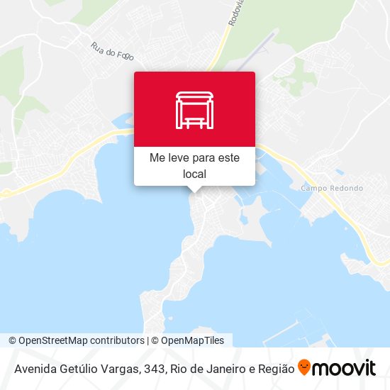 Avenida Getúlio Vargas, 343 mapa