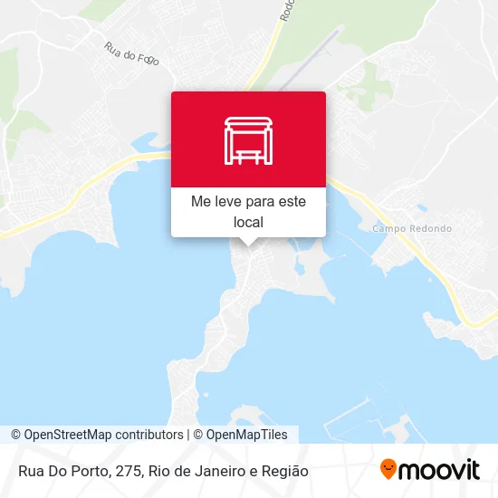 Rua Do Porto, 275 mapa