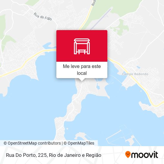 Rua Do Porto, 225 mapa