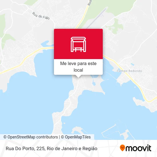 Rua Do Porto, 225 mapa