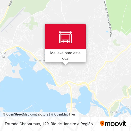 Estrada Chaparraus, 129 mapa