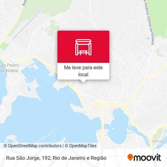 Rua São Jorge, 192 mapa