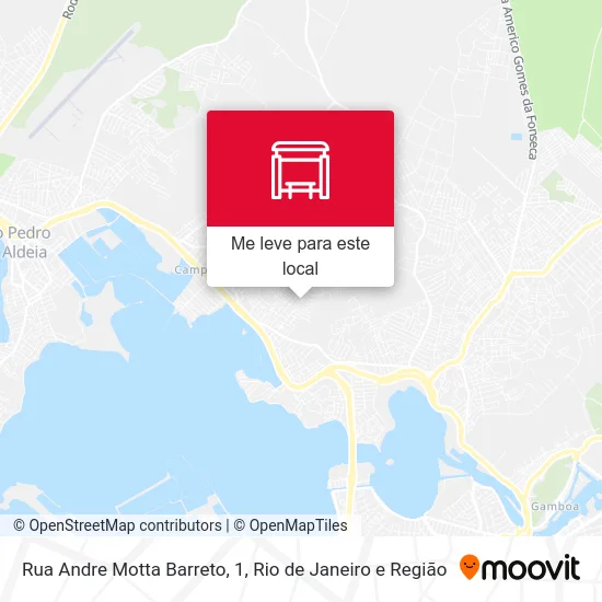 Rua Andre Motta Barreto, 1 mapa