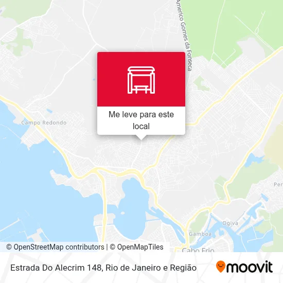 Estrada Do Alecrim 148 mapa