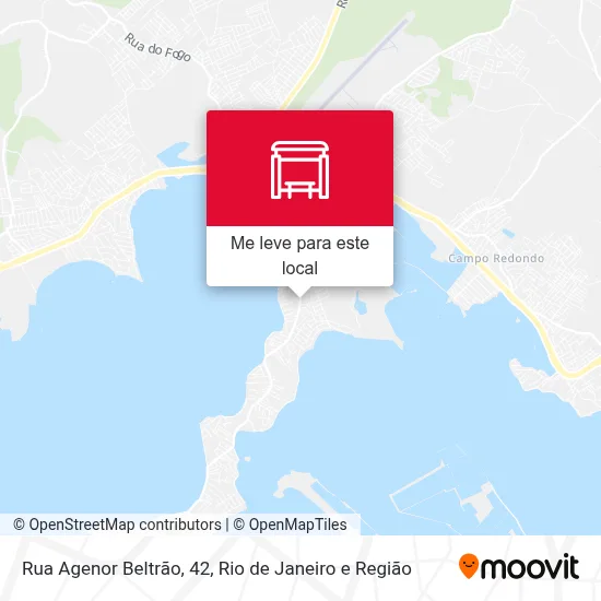 Rua Agenor Beltrão, 42 mapa