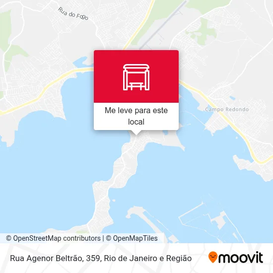 Rua Agenor Beltrão, 359 mapa