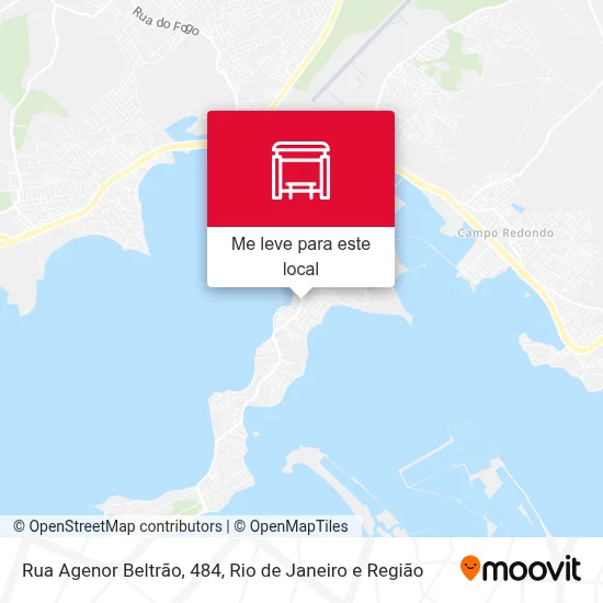 Rua Agenor Beltrão, 484 mapa