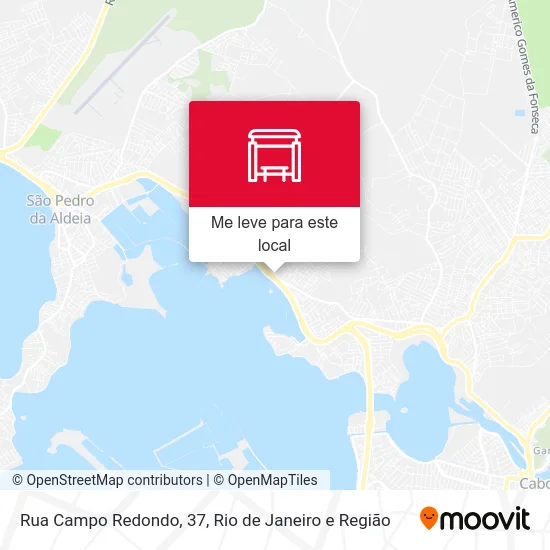Rua Campo Redondo, 37 mapa
