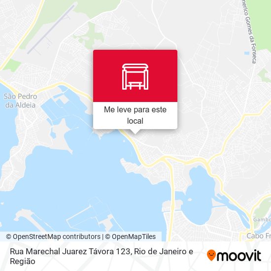 Rua Marechal Juarez Távora 123 mapa